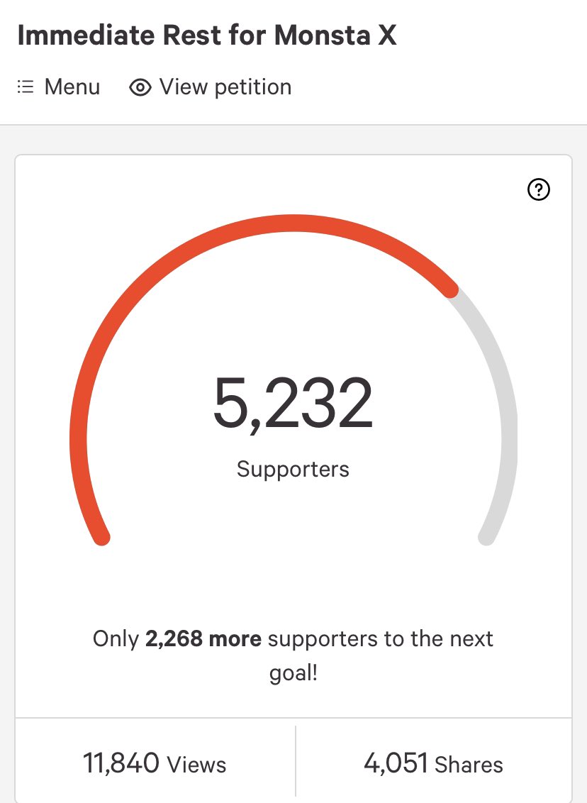 JessaJessJ's tweet photo. Woke up to the beautiful realization that my petition hit the next milestone (and 800 more signatures!!) while I was asleep. Hope SSE likes the email they got on their media line this morning 🥰 #RestForMonstaX
https://t.co/7WgDoyeJuC https://t.co/T3ozsWQJac