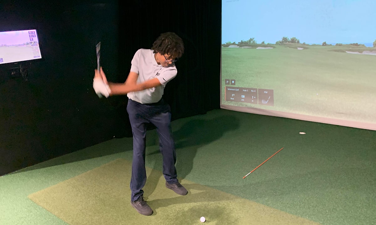 bridge_golf's tweet photo. Meet Santana Rojas, who says our teaching pros are making a big impact on his game, our tutors are helping him excel in geometry, and he's motivated by his new daily routine in our after school program: https://t.co/Gq7E1fMTHI @EAHarlem @EAFNYC https://t.co/qLhadrHQGe