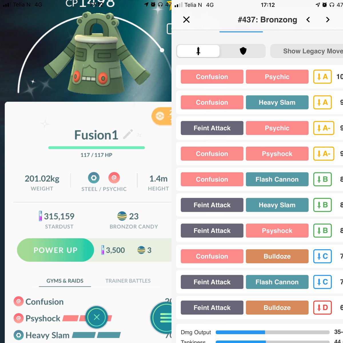 Vingliola's tweet photo. So #Battlers #GirlsThatPvP What are the odds of getting Bulldoze on my Bronzong? #TheStruggleIsReal #PvPLife @NianticHelp #FixTheTMProblem ๐ https://t.co/0af1jewXhL