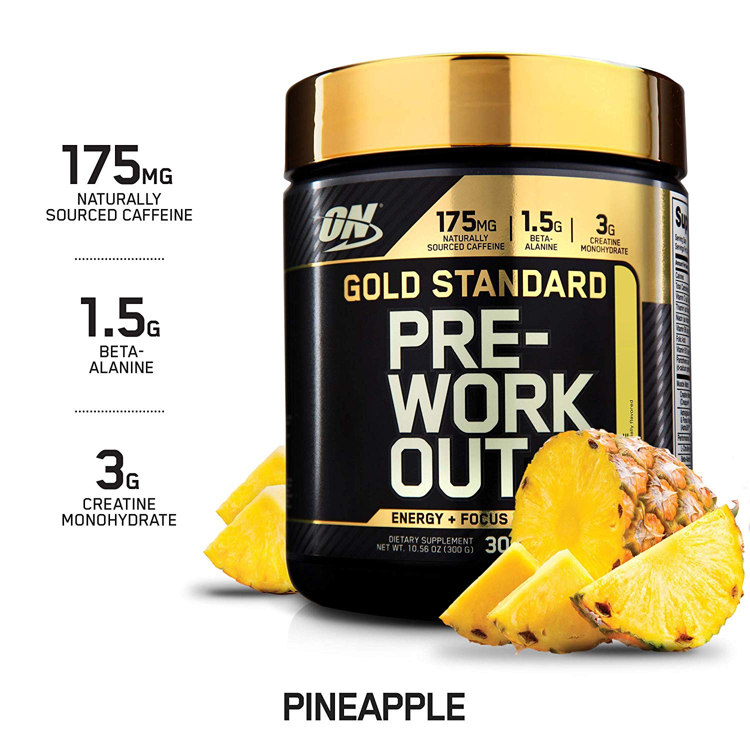 “OPTIMUM NUTRITION Gold Standard Pre-Workout

Creatine, Bet...