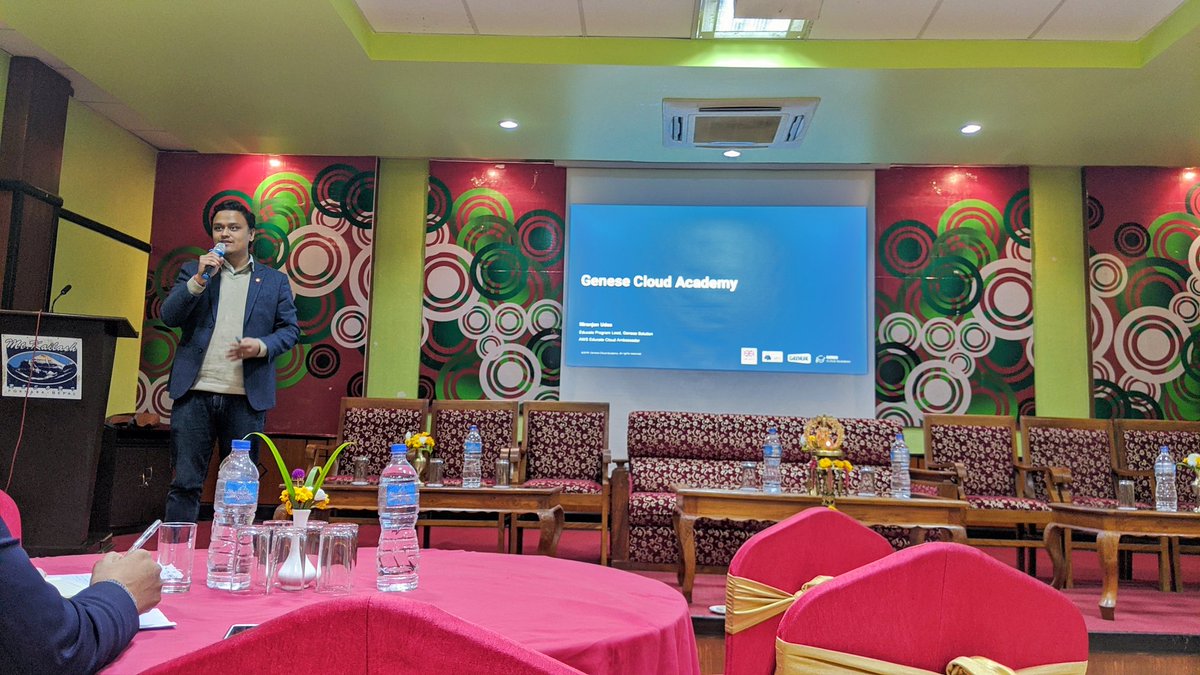 NiranjanUdas's tweet image. It was a good session and hopefully it will open further discussions. Thank you everyone who came and supported. 
#GeneseCloudAcademy #CloudEducation