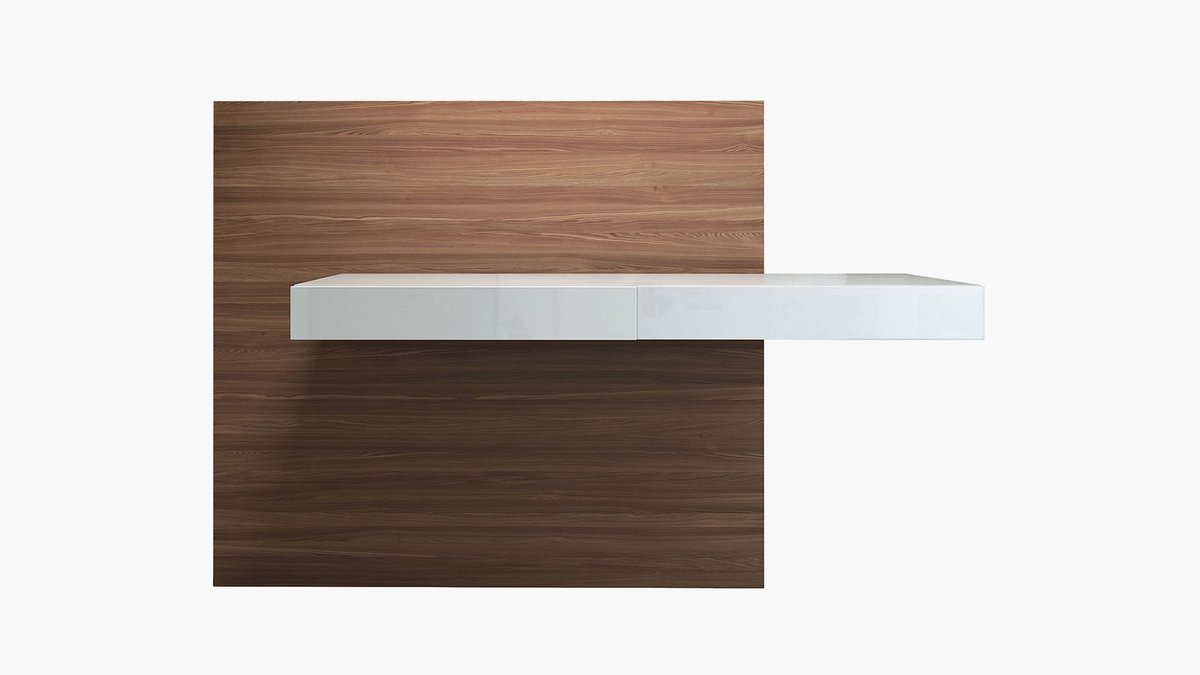 imboldn's tweet image. Appearing to hover in mid-air, the #Modloft #WalkerDesk uses a cantilever design to stay mounted to the wall while supporting up to 105 lbs #office
zpr.io/tEE4p