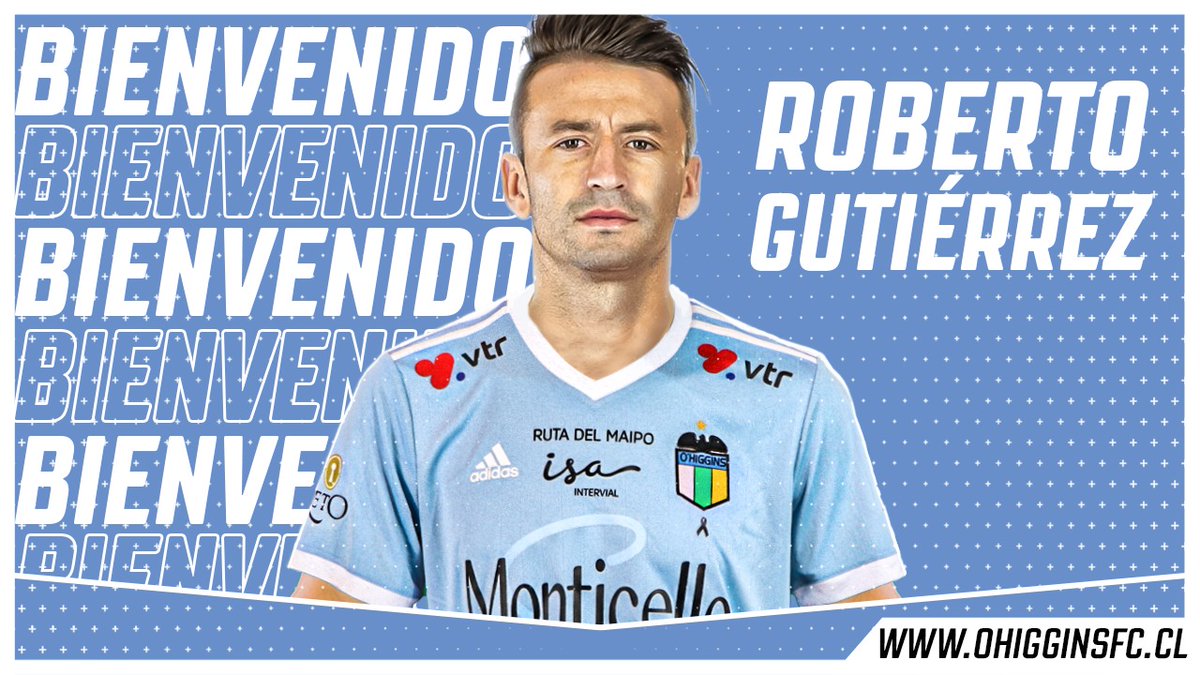 HinchadadelCapo's tweet photo. Roberto Gutiérrez es la primera incorporación de O'Higgins para el 2020. El delantero será presentado el próximo viernes en el Monasterio Celeste. https://t.co/gTA5BB4Qqt