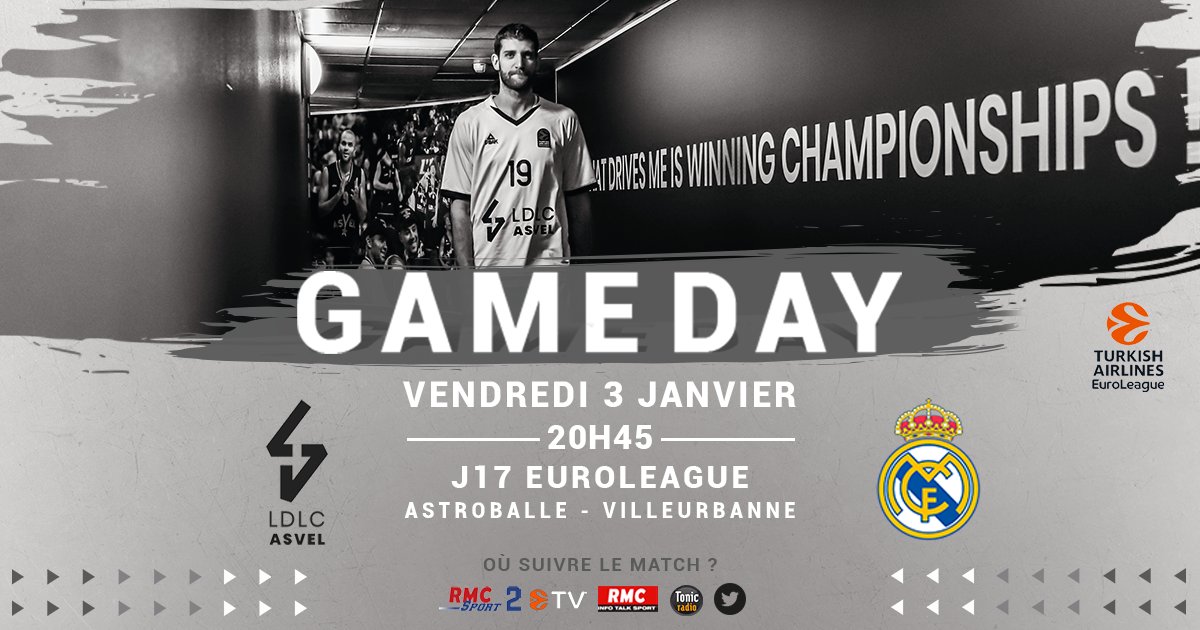 LDLCASVEL's tweet photo. 🏀 GAME DAY
#LDLCASVEL #GameON https://t.co/Odb4XBFAp9
