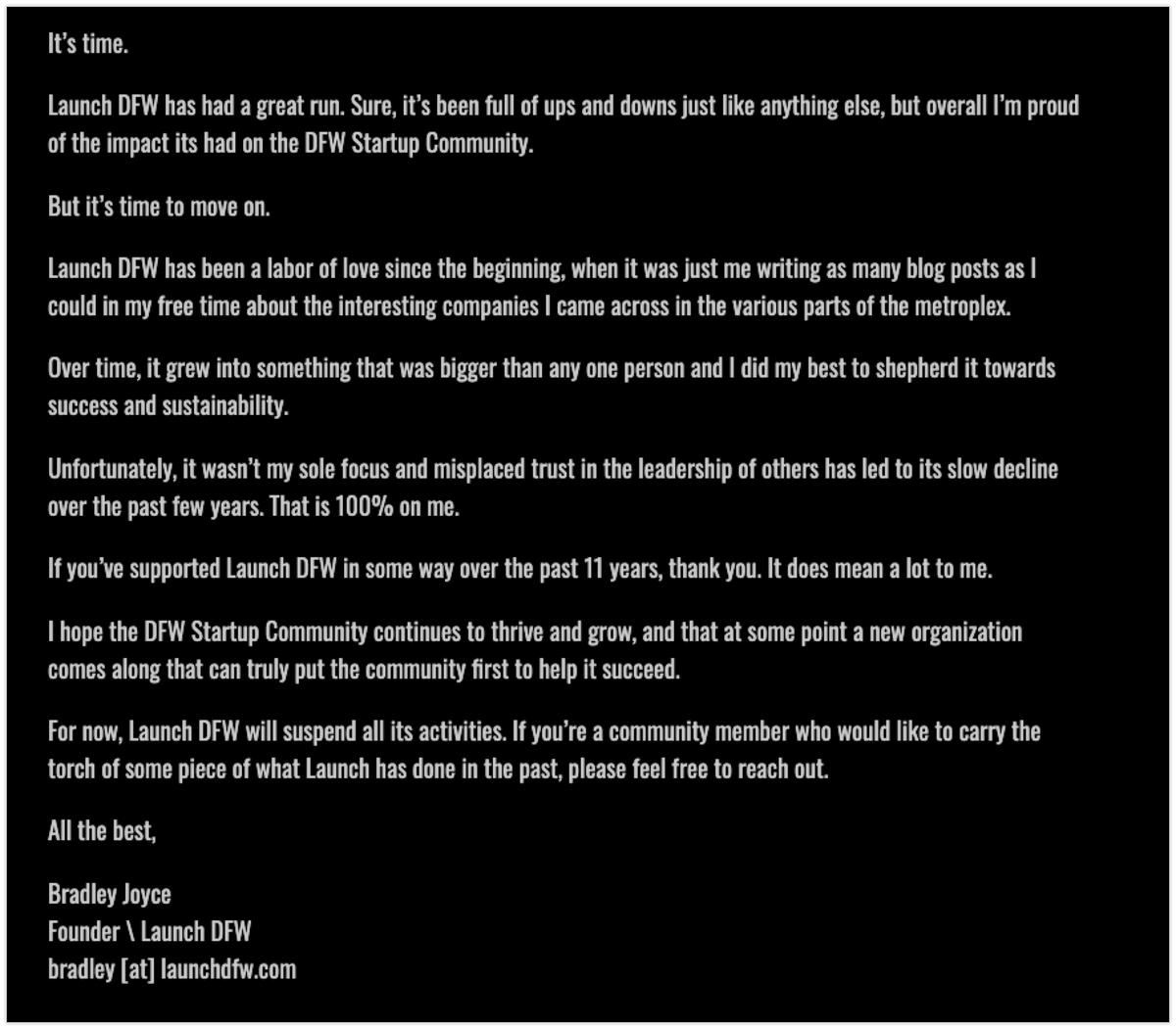 Launch DFW (aka LAUNCH.) (@launchdfw) on Twitter photo 