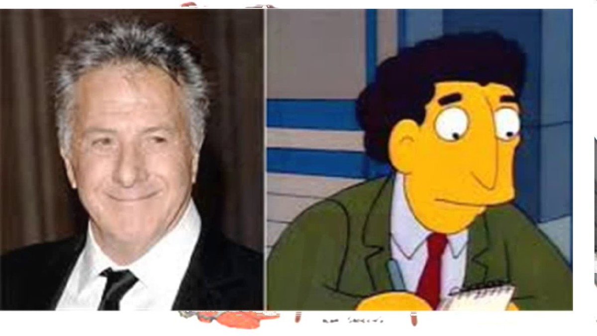 THREAD: Since  @TheSimpsonsare hypocritical enough to ban Stark Raving Dad because 14-time acquitted, FBI-cleared MJ is in it (and over a provably false movie), let's take a look at the alleged predators that they have never even mentioned "punishing". 1. Dustin Hoffman
