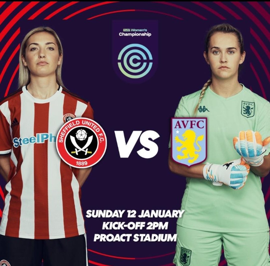 SUComLadiesFC's tweet photo. It's the big game for Sufc Women.  Top of the table clash!! Let's get down to the Proact and give them the full roar of all the blades!! https://t.co/wKdWsLQRNw