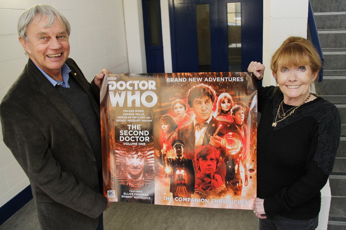 Frazer Hines and Deborah Watling