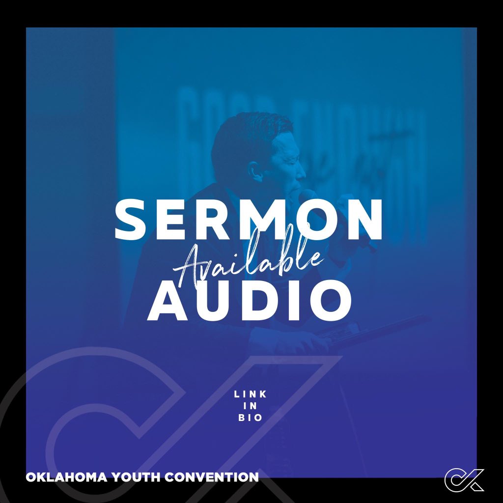 okyouth's tweet image. Enjoy the messages from #OYC19 all over again! Download for free - oklahomayouth.org/sermons/