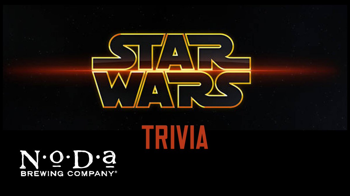 NoDaBrewing's tweet photo. In a galaxy not so far away, we're hosting Start Wars Trivia. ๐ฅJoin us at our North End location at 6 pm tonight to test your knowledge, while you fuel your answers with some tasty brews! ๐ค๐ป #clttrivia #cltbeer #queencity https://t.co/bkeapuLj6j
