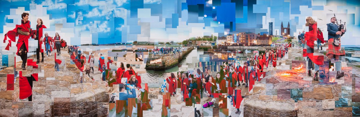 ABcollages's tweet photo. My new collage of the famous St Andrew's University Pier Walks. Captured over 4 events day and night, with both new and Alumni students taking part. 
Reproduction prints in various sizes and formats to suit all budgets are also available too. Just get in touch with any queries! https://t.co/PZ22vkZz9U