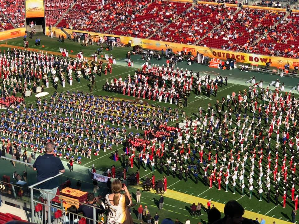 Bob Jones band competes in Outback Bowl Music Festival, performs during halftime - m.themadisonrecord.com/2020/01/02/bob…