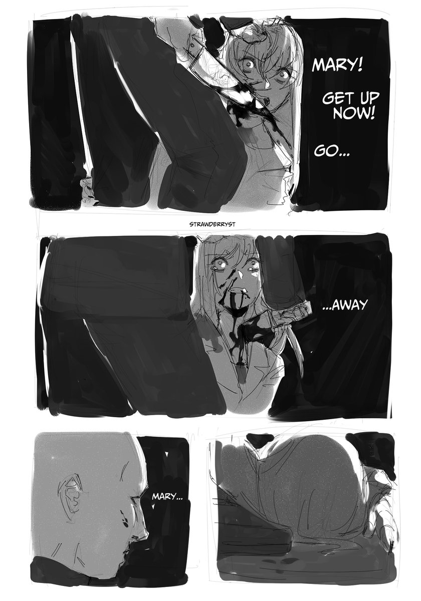 Lady's past. Part 1. 
(read from right to left)
#DevilMayCry #DevilMayCry5 