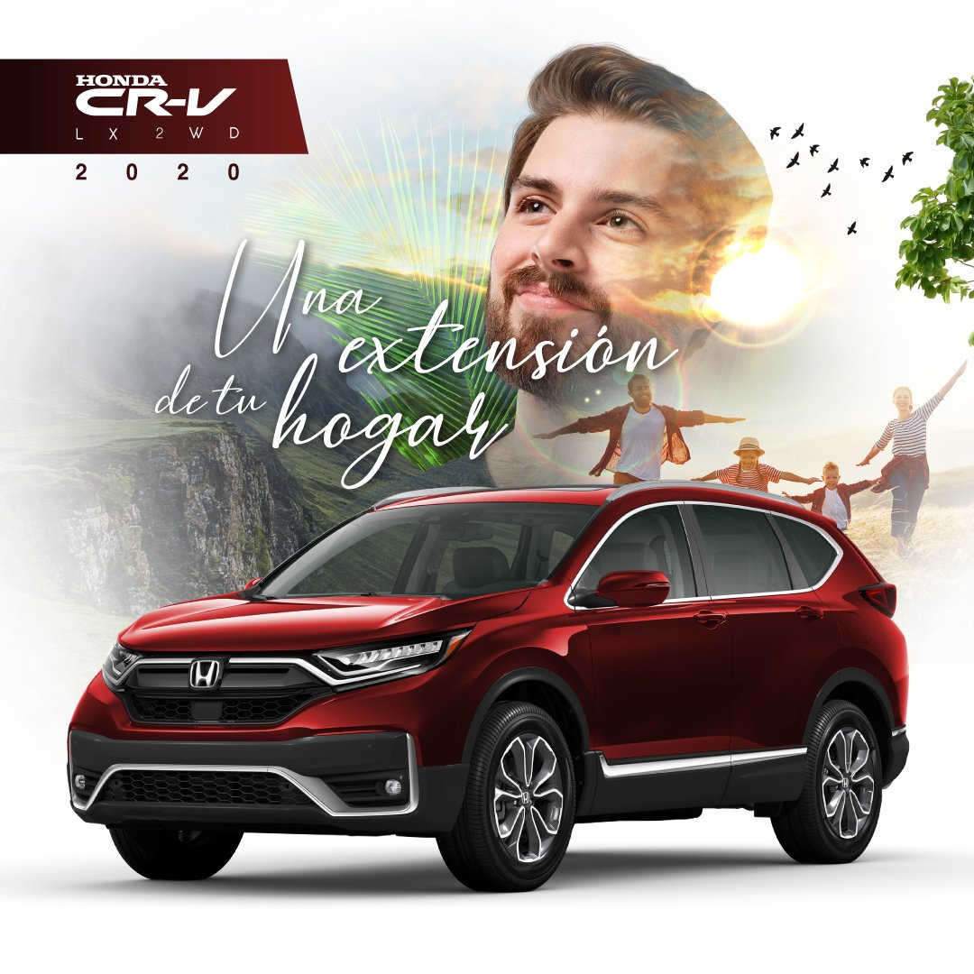 CR-V 2020, la extensión de tu hogar, llegó para facilitarte la vida este año nuevo. ¡Ven a conocerla! 🤩