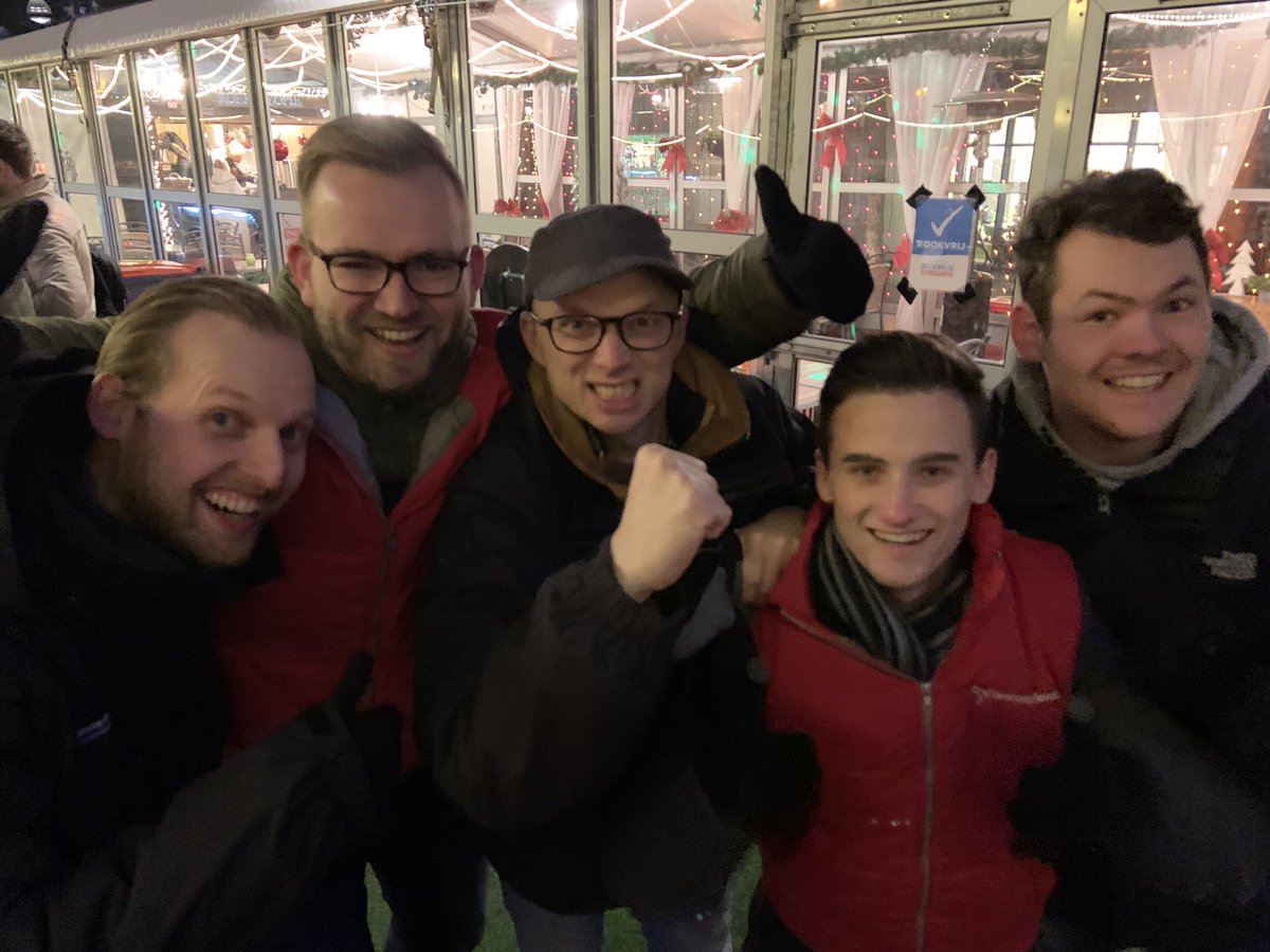 De fluitketelschuivers van <a href="/OmroepFlevoland/">Omroep Flevoland</a>: <a href="/Arend_Dubb/">Arend Dubbelboer</a> @jordyindemiddag <a href="/Han_Dijkstra/">Han Dijkstra</a> <a href="/weermanrobert/">➡️ Robert de Vries</a> en Marvin Hop.