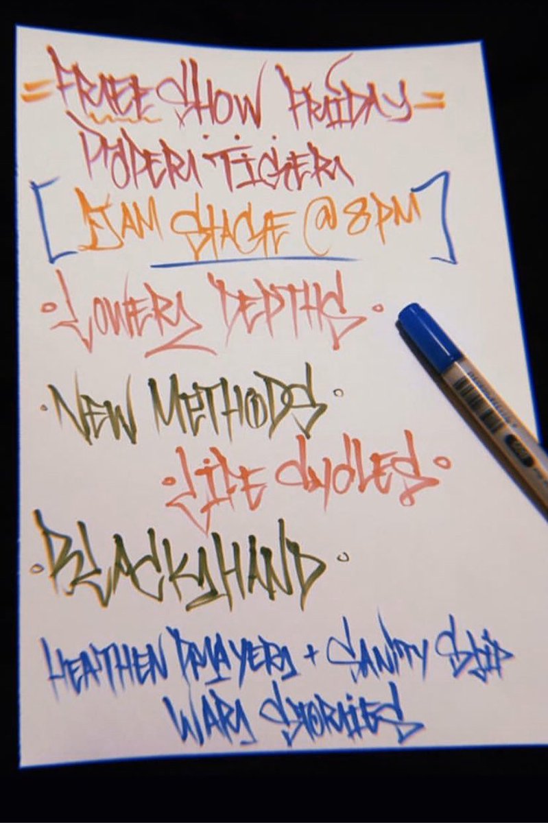 Free showing coming up this Friday, jamming with a bunch of homies. Pinché tocada gratis, no sean culos.