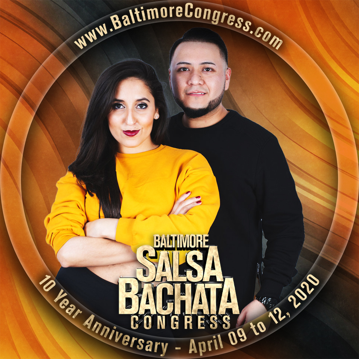 BaltoCong's tweet photo. Please bring your own child support when entering the Baby Making Bachata classes with the  explosive duo of Mikey G and Annette from NYC.  They're pretty awesome social dancers too! https://t.co/uxP7YIowPJ