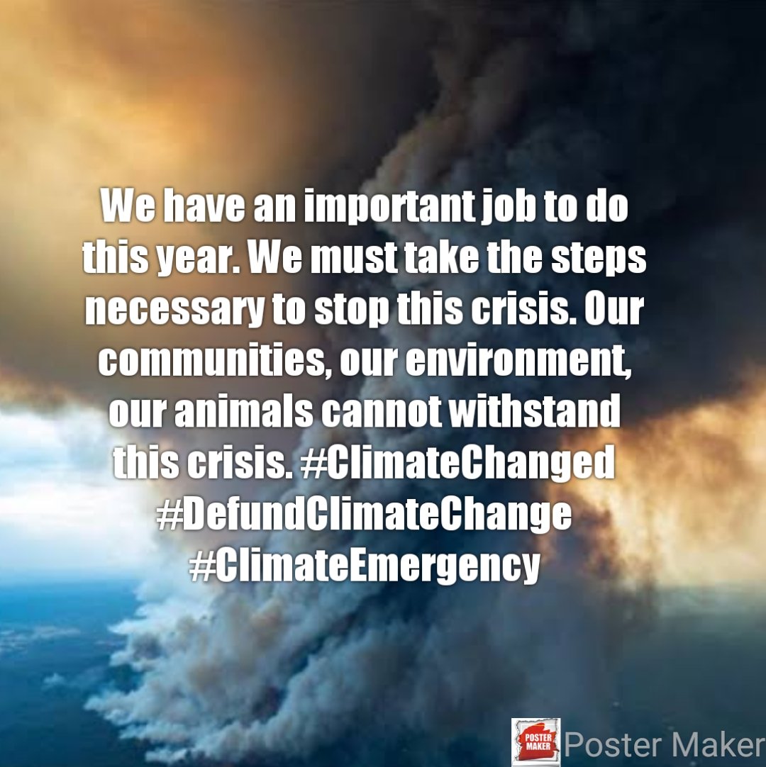 #ClimateChange #ClimateEmergency 
Fight for climate change