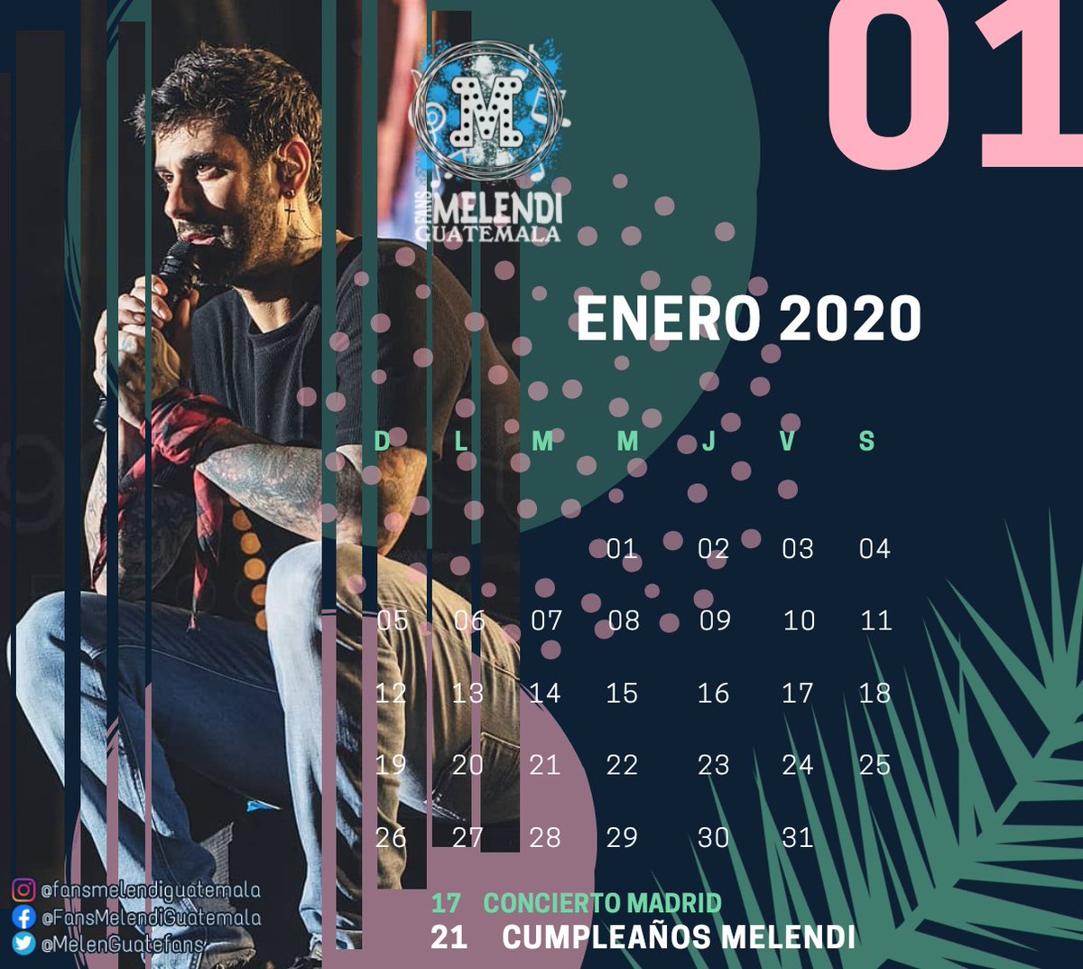 MelenGuatefans's tweet photo. Iniciamos el año 2020 con todo 😍 y este mes que tanto nos encanta, mes en que cumple años el jefe 😍 @MelendiOficial
¿Qué más les gusta de enero?
••••
#Melendi #CumpleMelendi #CumpleañosMelendi #Melendi41 #DiezVeinteCuarenta #MiCuboDeRubik #Enero #AñoNuevo #MiCuboDeRubik https://t.co/PZvDEIAWq4