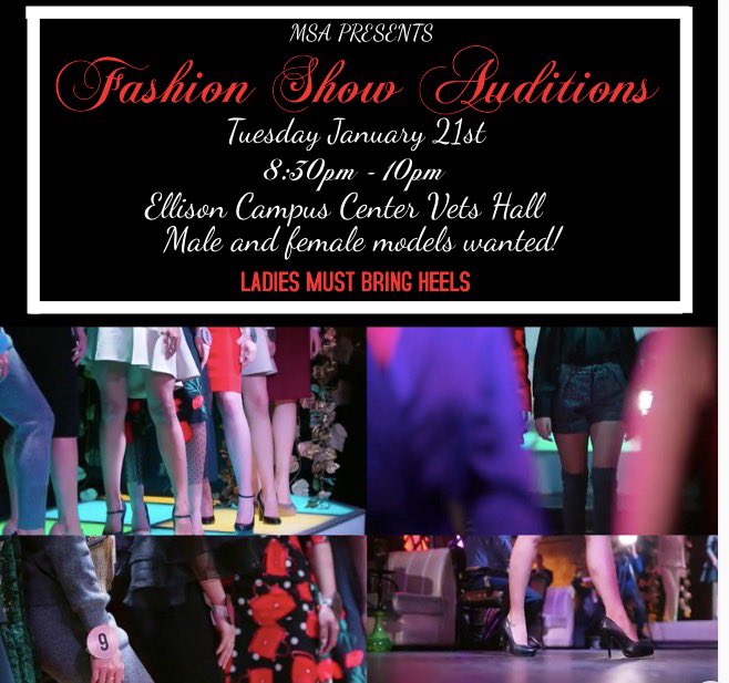 Auditions are just a few weeks away. 
Ladies must bring heels 👠 
See y’all there 😊
