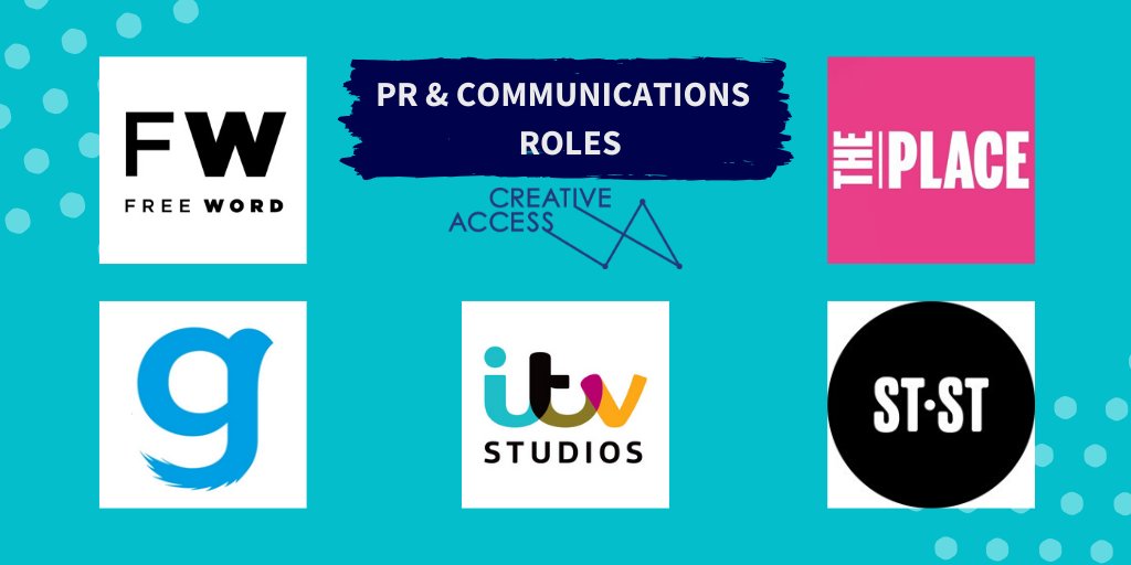 _CreativeAccess's tweet image. Calling all wannabe PR gurus... ✨ @_CreativeAccess have a number of phenomenal roles from @itvstudios @ThePlaceLondon @FreeWordCentre @StrongerStories @MongooseAgency... Apply today!

➡️ow.ly/JoCR30q6jeG

#CAOPPS #PRJobs #PRInternships #CommsJobs #CommsInternships