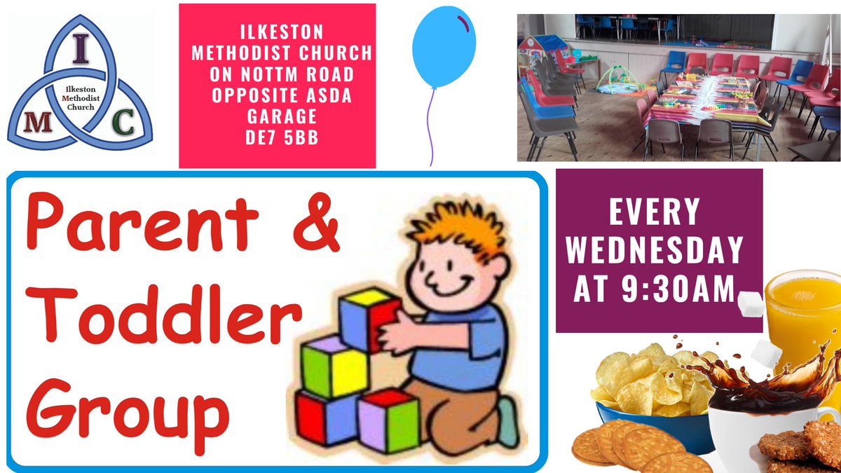Our Parent and Toddlers group is looking for new members and you are welcome to join us,

Plenty of games and toys for toddlers to play and a friendly circle to chat and play with other parents

#Parents #ilkeston #erewash