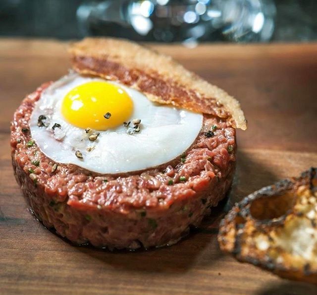 Steak Tartara Piemontese #tribeca #dinnertime #locandaverde