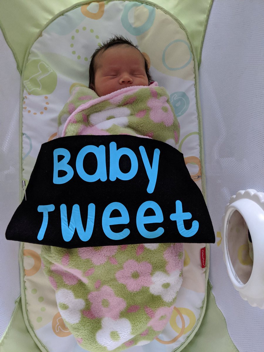 ReederRee's tweet photo. Baby Tweet arrived on December 30th! @ATS_FCPS #rate2019 https://t.co/gTZZkBHWCe