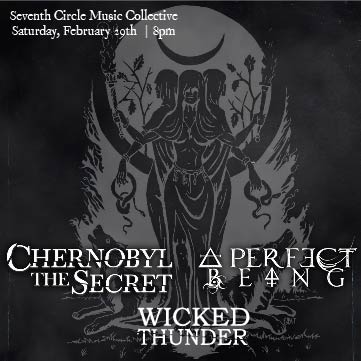 🚨🚨 SICK GIG ALERT 🚨🚨
February 29th, now featuring Wicked Thunder. Get into it.