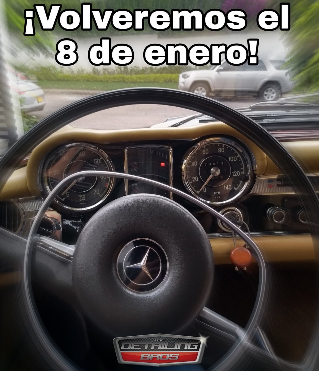 DetailingBros's tweet photo. Nos tomamos un corto descanso, el próximo miercoles 8 los esperamos en el horario habitual. https://t.co/vsxz4KUh1y