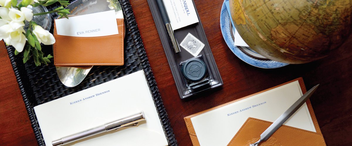 Start the new year with a new note! Shop Our Annual Sale to enjoy special pricing on our most popular correspondence cards: bit.ly/2MRUwGR