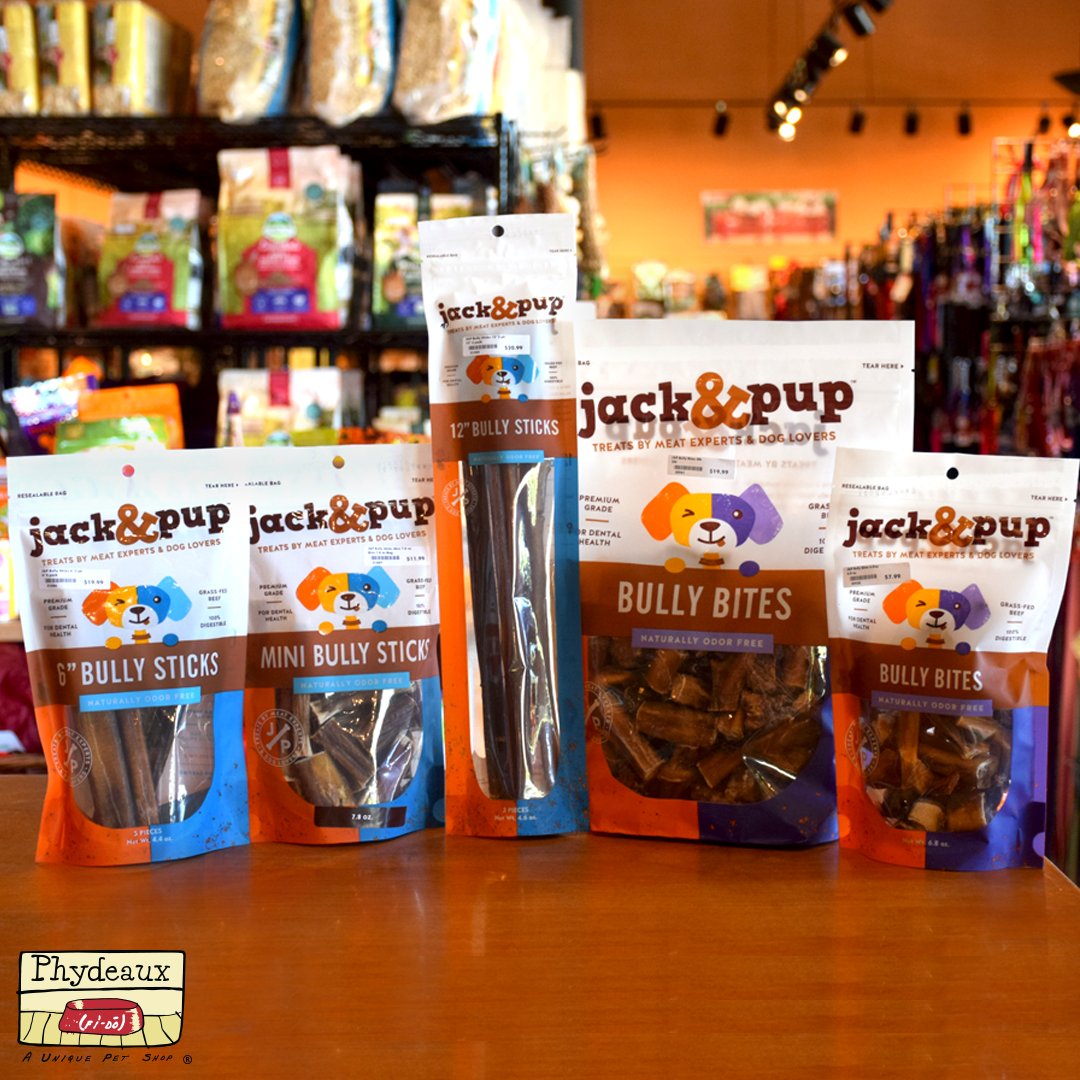 jack & pup bully sticks
