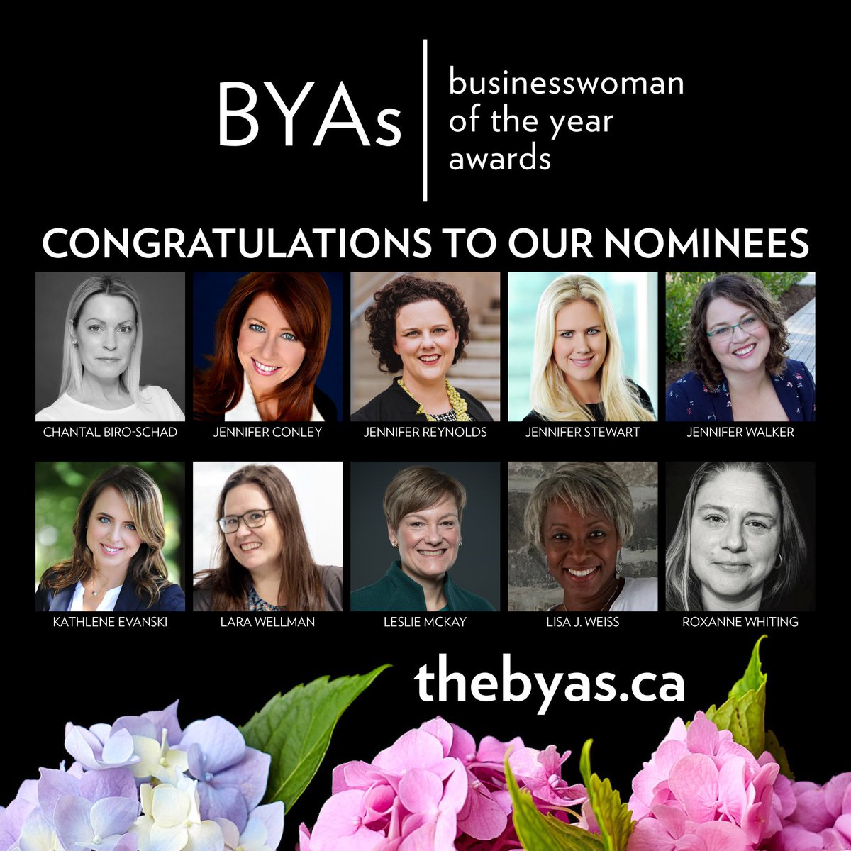Our founder, Jennifer, has been nominated for a Businesswoman of the Year Award! This photo shows just a few of the amazing women who were nominated this year. Check out @WBN_Ottawa for the full nominee list. Best of luck to the all the nominees! #BYAs2020