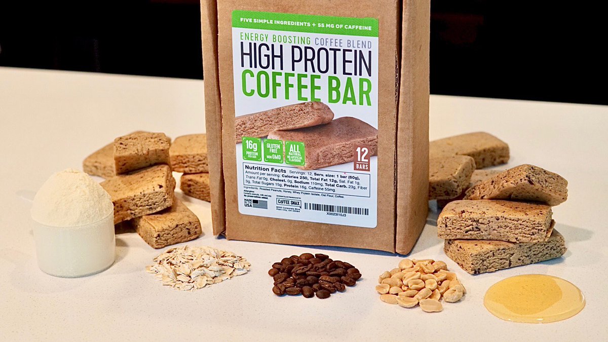 CoffeeSnax_'s tweet photo. Peanut Butter Coffee Bar is HERE!! Infused with real coffee and made with 5 Simple Ingredients!!

Link: https://t.co/4QysRFcE4U https://t.co/c4O497QwKP