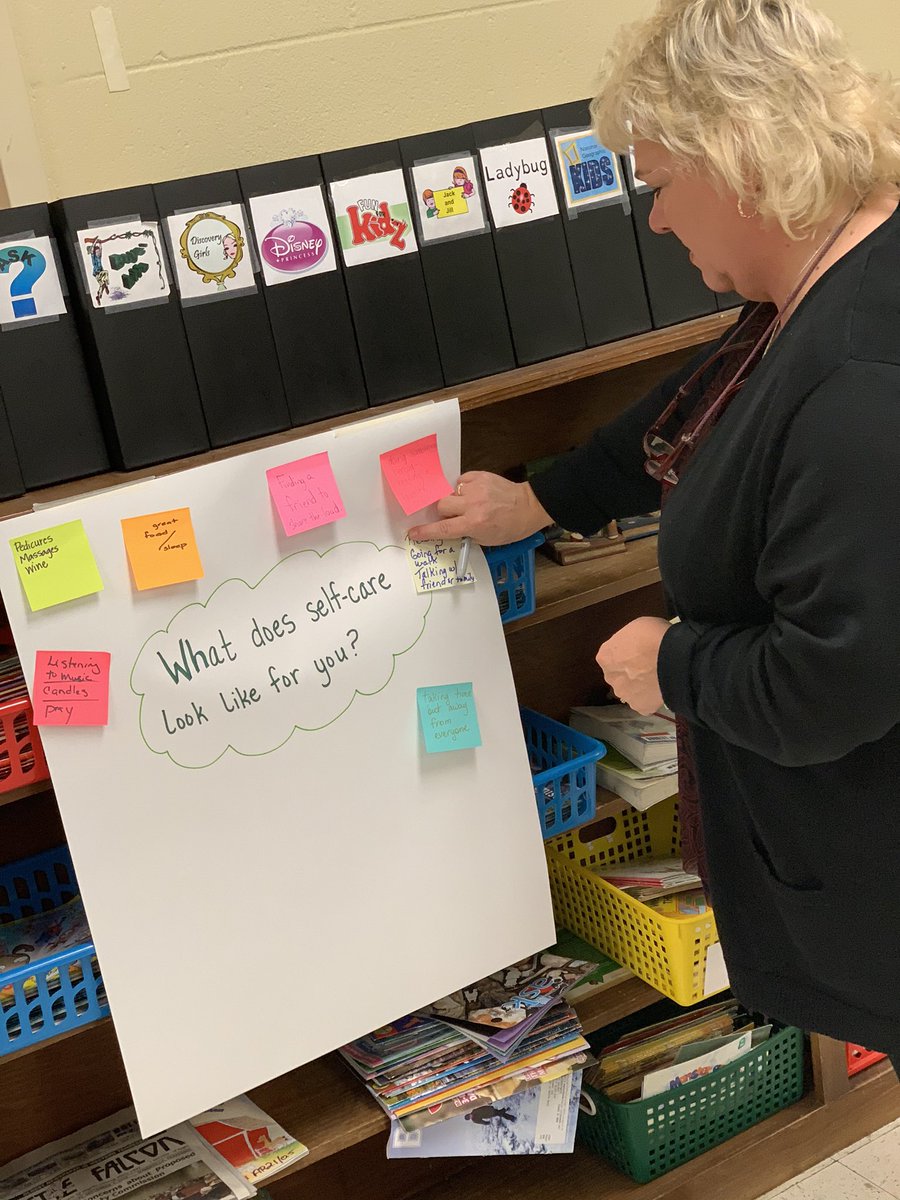 EaglesSouthwest's tweet photo. 🗣 Chalk Talk.....Parking Lots🛣 Teachers are up and engaged #PD #BuildingStrongBrains 🧠 @suptking #SOSP2 The progress continues #SouthBEST🦅 https://t.co/fGmC6IeJTf