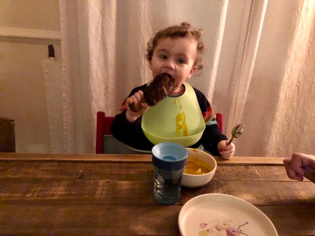 LeFunTot's tweet photo. Beef ribs from @MeatPeter with a Japanese twist. The “beef lollipop” was a big hit. https://t.co/8t6L2yNz4X