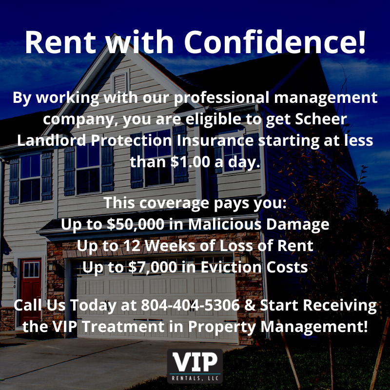 VIPrentalsVA's tweet image. Get 2020 started off right and make sure that your rental property is taken care of by receiving the VIP Treatment in property management!

Give Us a Call Today at 804-404-5306.

Visit our website at qoo.ly/33mx23