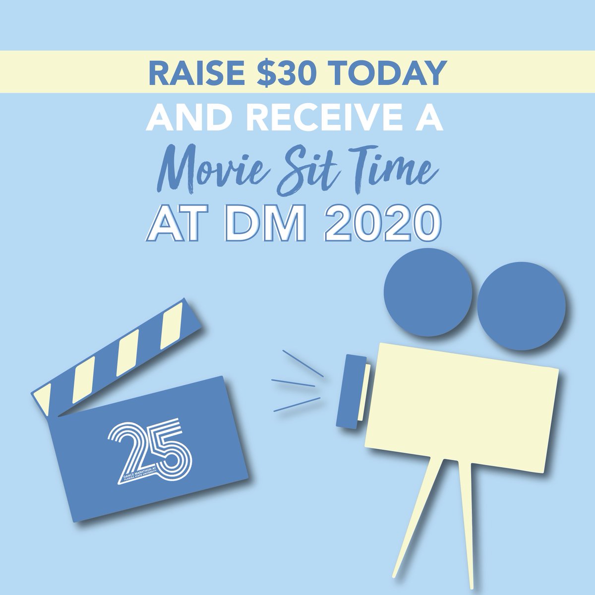Want to be 30% closer to your Season of Shands goal AND recieve a special offer for the Marathon? Everyone who raises $30 today will receive a movie sit time for the Marathon!