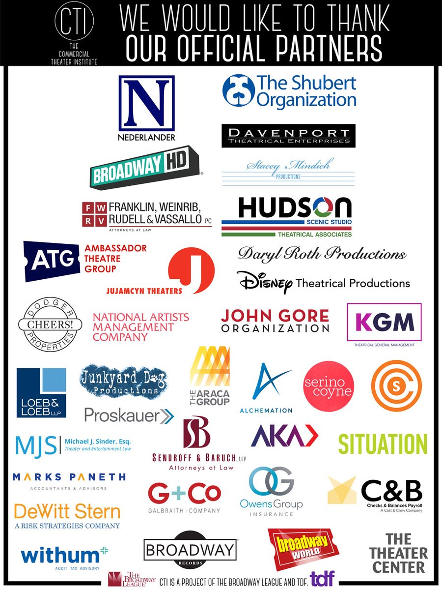 Thanks to our 2019 Sponsors!  CTI wishes you a healthy and happy New Year!