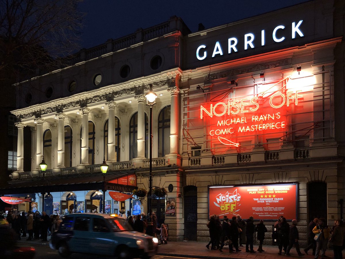 Loved seeing Michael Frayn’s <a href="/NoisesOffPlay/">Noises Off</a> this afternoon! Absolutely hilarious! 🎭