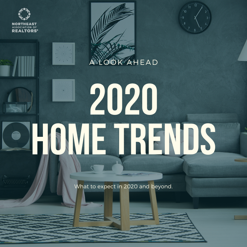 NEARRealtors's tweet image. From building and decorating materials to room sizes, colors, and lighting, we look ahead to 2020’s trends. buff.ly/2QgS0Mk #realestate #hometrends #2020hometrends