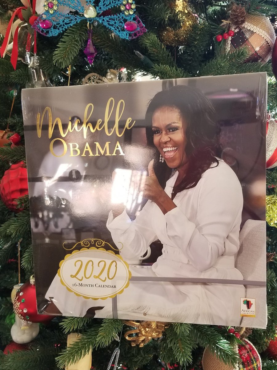 Who has Michelle’s new 2020 Calendar 🗓? I want one. #ObamaLeader #2020TipChallenge #2020ObamaCalendar