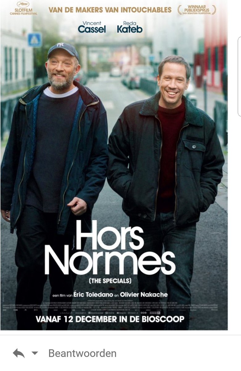 Aan de cappuccino bij Gruitpoort voor de film Hors Normes samen met #RondomAutisme @Gruitpoort