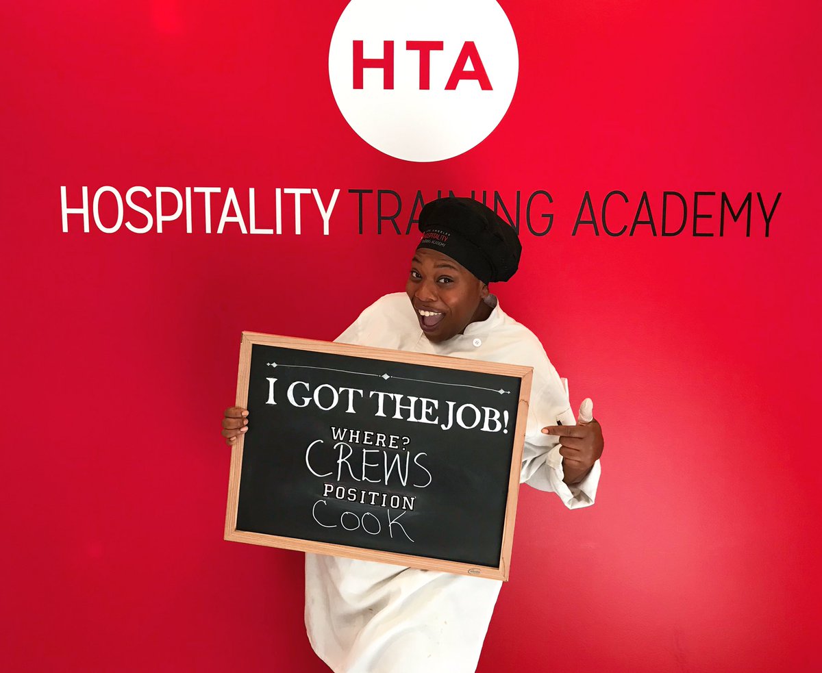 LosAngelesHTA's tweet photo. Carlotta got #hired as a #Cook at @crews_1972 🎉 ! #unionjob @unitehere11 #success #NewYearNewCareer #resilient #opportunity #employment #htala

-Tuesday, January 7 at 3 pm we will be recruiting for the upcoming #freeculinarytraining beginning February 2020! Don’t miss out! https://t.co/OVcAnd1pTI