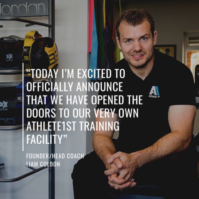 Sarahcolbon's tweet photo. @alderleyedgecom @Athlete1stUK new announcement - Ex professional rugby player Liam Colbon opens new training facility in Alderley Edge https://t.co/ZM9yg6bY41