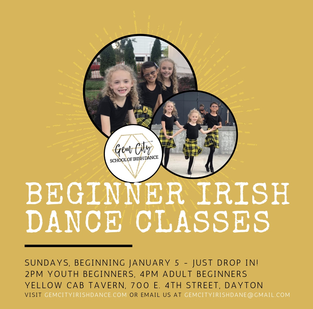 Start 2020 off right! Join us for Irish Dance lessons starting THIS SUNDAY, January 5. New classes available just for beginners! No commitment needed, just come try us out. Oh, and there are no monthly or term fees!
.
.
.
.
#irishdancedayton
#gemcityirishdance