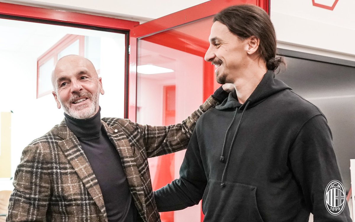 acmilan's tweet photo. 🛬👨‍⚕️✍🏻💪🏻
Welcome back, @Ibra_official!
#IZBACK #SempreMilan https://t.co/Je2BYogIgz
