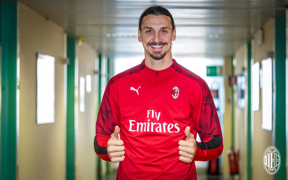 acmilan's tweet photo. 🛬👨‍⚕️✍🏻💪🏻
Welcome back, @Ibra_official!
#IZBACK #SempreMilan https://t.co/Je2BYogIgz