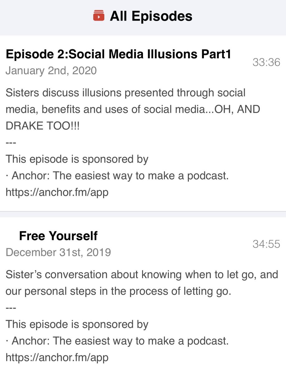 1NSP1R1NGvegan's tweet photo. Oh yeah...me and my sis started a Podcast, “Fix My Crown” and dropped two episodes 🤷🏽♀️ #YearofExecution
Located on Radio Public, Spotify, Anchor, Breaker, Pocket Casts, and Apple podcast (coming soon) https://t.co/GPRlxPm4bG