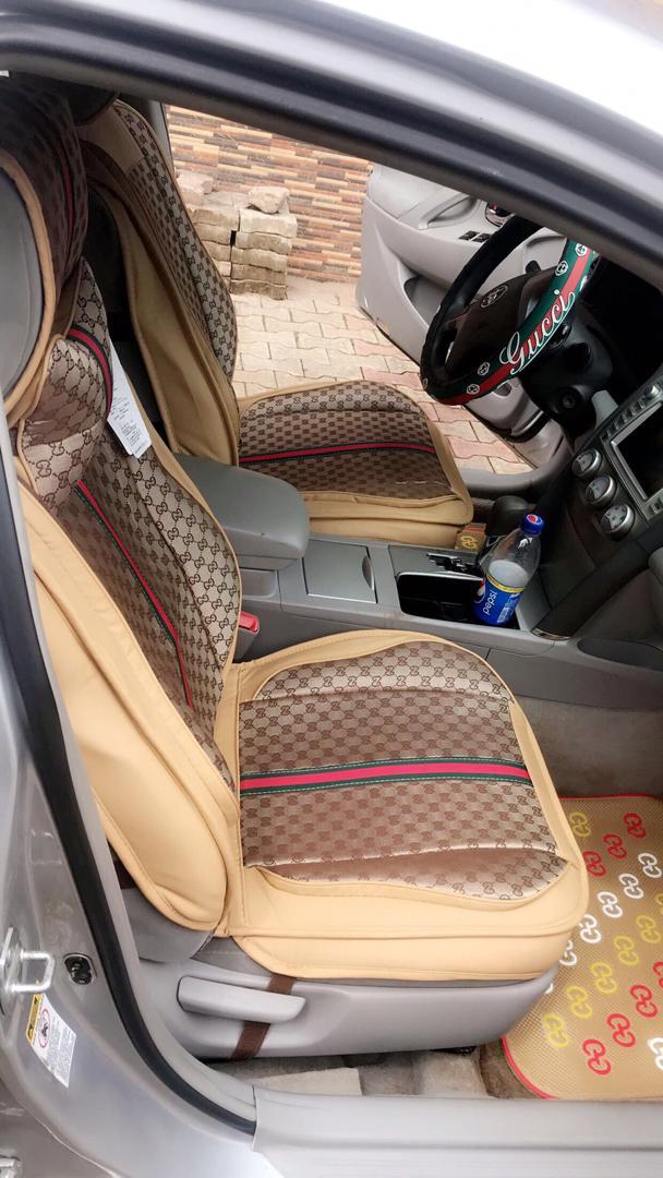 Slaycar Accessories on X: For just 35,000 this can be your Car interior  with our Gucci seat cover, footmat, headrests and steering cover.  Nationwide delivery WhatsApp or call 08038990387  /  X